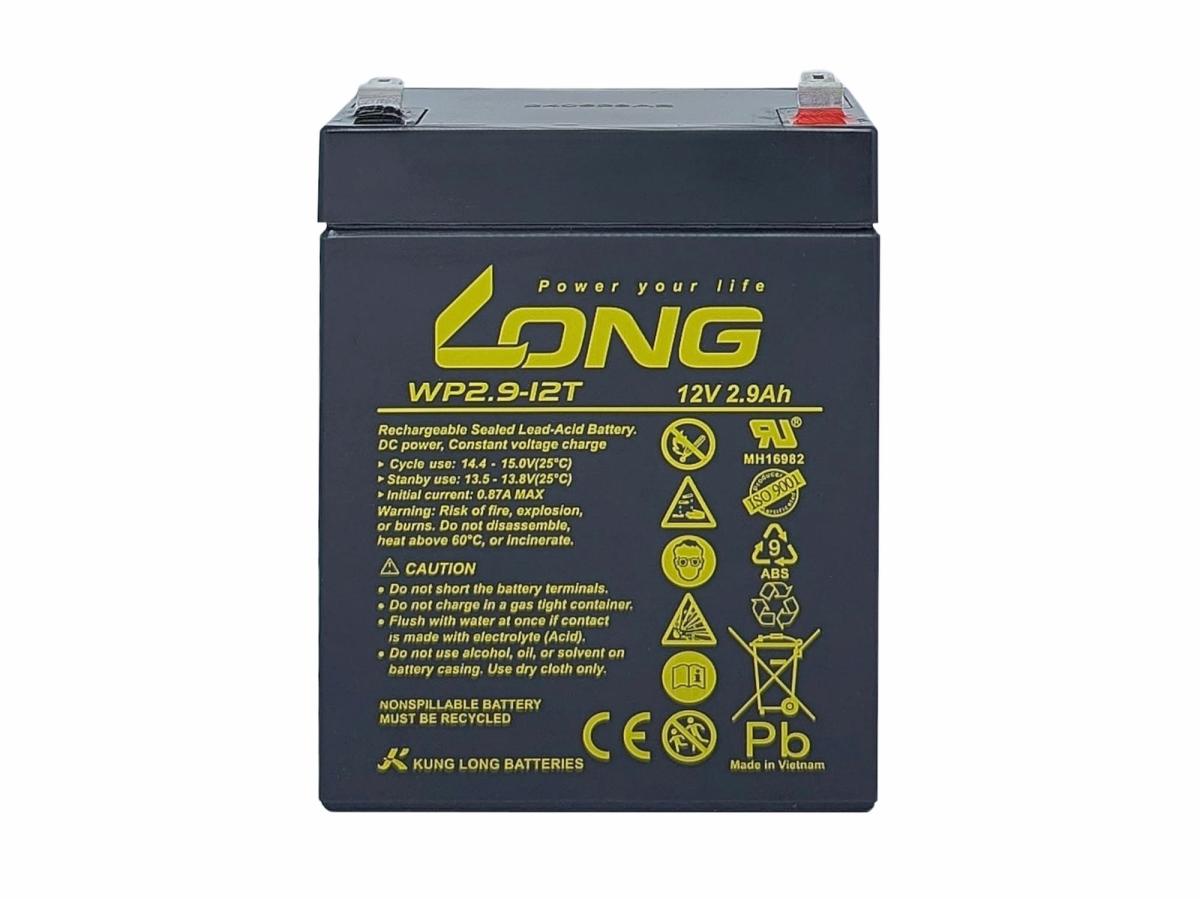 Akku kompatibel CP2.9-12 12V 2,9Ah AGM Blei Batterie wiederaufladbar VRLA Accu